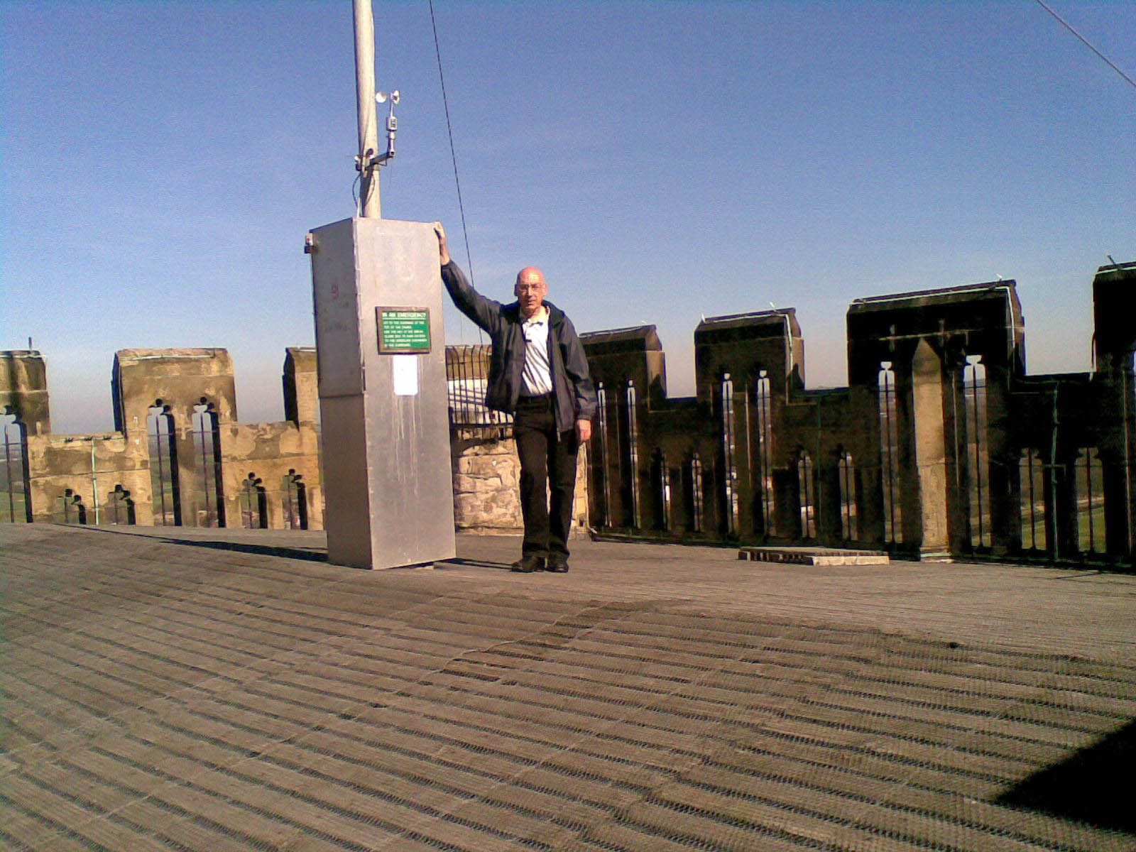 Me On Durham Cathedral Tower